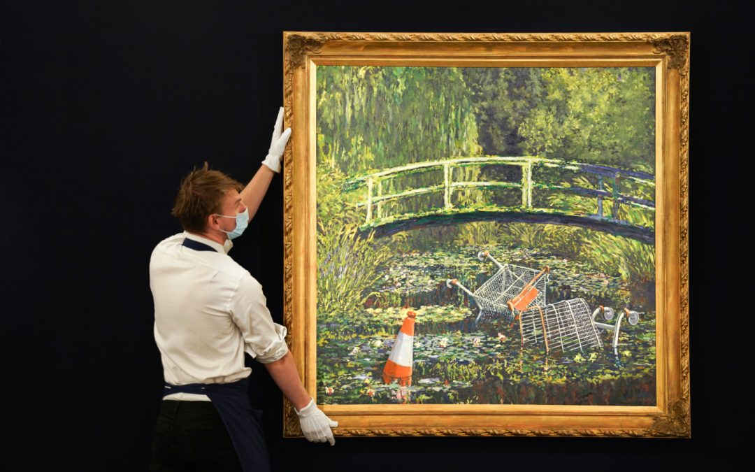 Banksy Painting Sells for $10M, Surpassing Its High Estimate