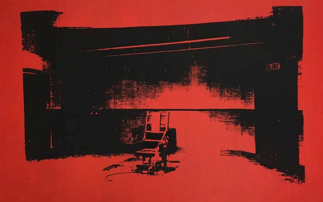 Alice Cooper to Auction Unauthenticated Warhol Electric Chair Painting